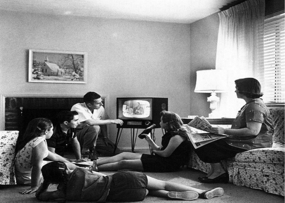 Conflict Apollo 11 Watergate Apollo 13 Families would gather around the television set and watch the network