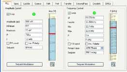 LabVIEW control The new LabVIEW interface provides full control over all ASC500 functions.