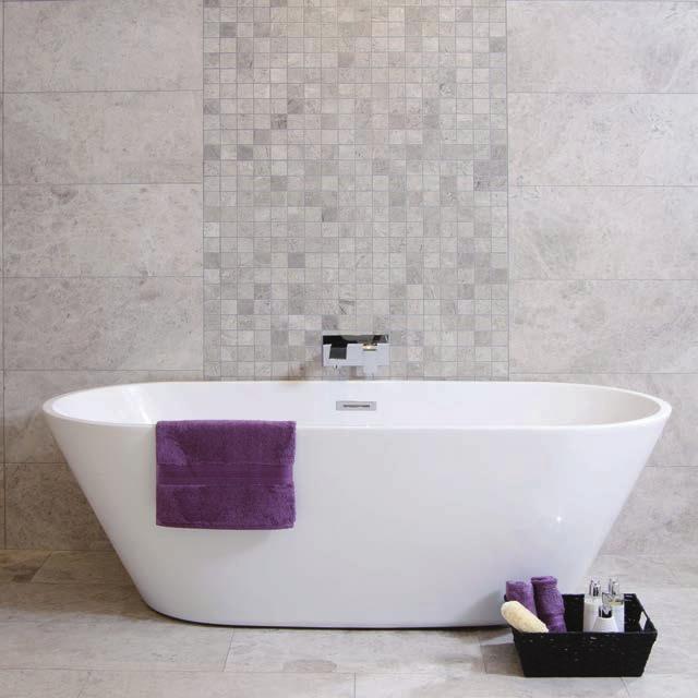 GET THE LOOK Branco Mosaic 9.60 per sheet 7222 & Stone Looking to add some interest?