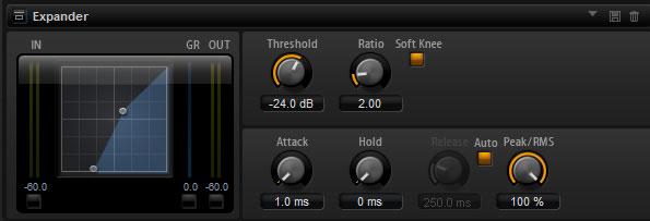 Effects Reference Dynamics Effects Input Adjusts the input level of the sound. By increasing the input level, you can drive the sound more and more into limiting.