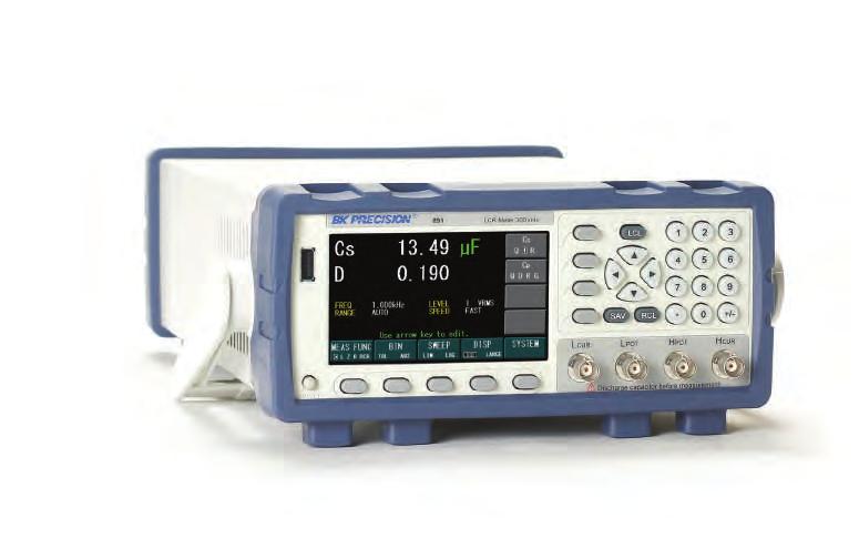 Component Testers Bench LCR NEW 891 300 khz Bench LCR Meter The 891 is a compact, precise, and versatile LCR meter capable of measuring inductors, capacitors, and resistors at DC or from 20 Hz to 300