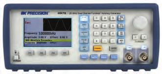 Dual-Channel Function/Arbitrary Waveform Generators Signal Generators Function Generators/AWG 4047B Front panel arbitrary waveform generation Waveform editing software The 4047B is a versatile