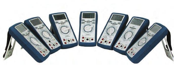 Multimeters Handheld DMM's B&K Precision s 2700 Tool Kit Series These meters are excellent for most jobs that require flexibility, accuracy, and speed.