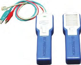 Model 262 262 Tone Generator & Cable Tracer Kit The 262 kit comprises two handheld, battery-powered instruments designed to perform a variety of tests on unenergized telephone lines or LAN cables.