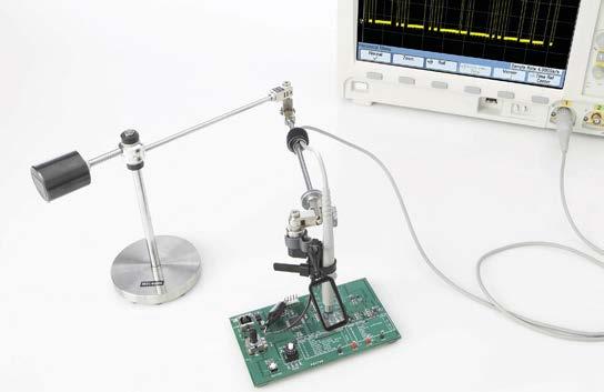 57 Keysight Infiniium Oscilloscope Probes and Accessories - Data Sheet Probing Accessories N2784A/85A/86A/87A Probe Positioners Easy-to-manipulate probe arms for hands-free browsing One- or