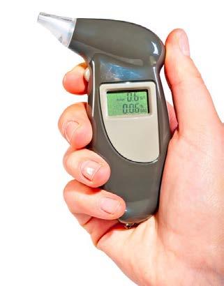 Figure 3: A breathalyzer. Presumptive Tests A presumptive test or screening can initially include or exclude common substances.