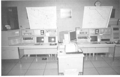 Exhibit 3-4. Huntington Beach, California, CAD System installed in the 1970s. The system has since been replaced.