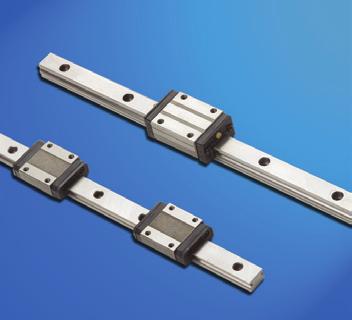 NK Linear Guides Product Range Linear Guide Accessories Maintenance-free Lubrication NH/N eries Easier installation with high
