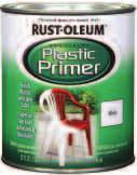 R U S T - O L E U M S P E C I A L T Y Outdoor Level Spray - Paint for Plastic Vinyl Toluene Modified, with proprietary adhesionpromoting polymers (oil-based).