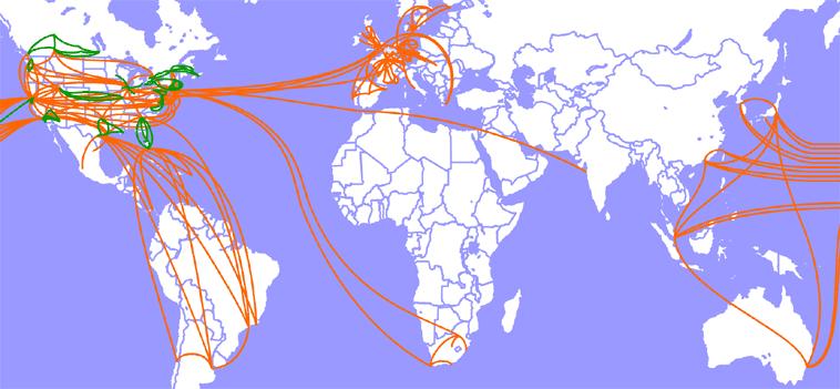Long Haul and Transoceanic Network