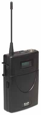 WX155 Body-pack The WX155 is a body-pack transmitter designed for use in pro audio A/V applications.