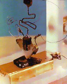 Figure 2.2: First transistor built in 1948 n 1999, a vertical replacement gate transistor of 50 nm thick was invented by scientist in Lucent laboratory. Figure 2.