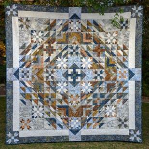 ALL ABOUT QUILTS BEL CANTO BLOCK OF THE MONTH Colorway #1 Beginning in April 2018 Bel Canto means "beautiful singing" in