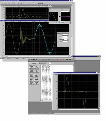Download Waveforms or Create on a PC 4 Custom Waveform Input Downloading from a MEMORY HiCORDER Actual measured waveforms saved in a HIOKI MEMORY HiCORDER can be downloaded by floppy disk or GP-IB.