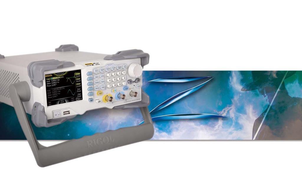 DG1000ZSeries Function/Arbitrary Waveform Generator Innovative SiFi (Signal Fidelity): generate arb waveform point-by-point, restore signal distortionless, precisely adjustable sample rate and low