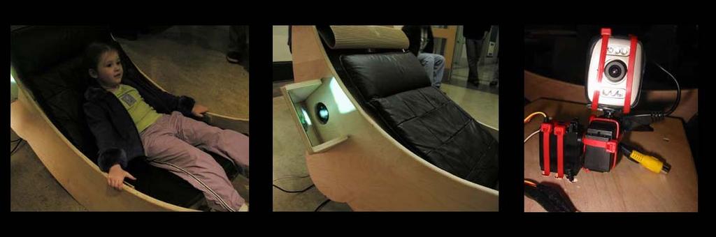 Body-Sized Interaction Window Seat Controls the Pan and Tilt of a Remote