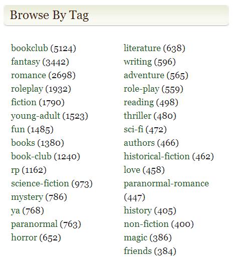 GROUPS: THEMOSTIMPORTANTPLACE ONGOODREADS Few authors seem to know or use them Check the rules!