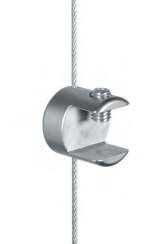 shelves Multi-position clamp for glass shelves up to 7mm thick - adjustable to any angle -