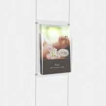 1/3 A4 overall width A2 ADSA2 - leaflet dispensers to take A5 portrait leaflets - 4mm acrylic back panel, 3mm acrylic front section - depth of pocket 40mm