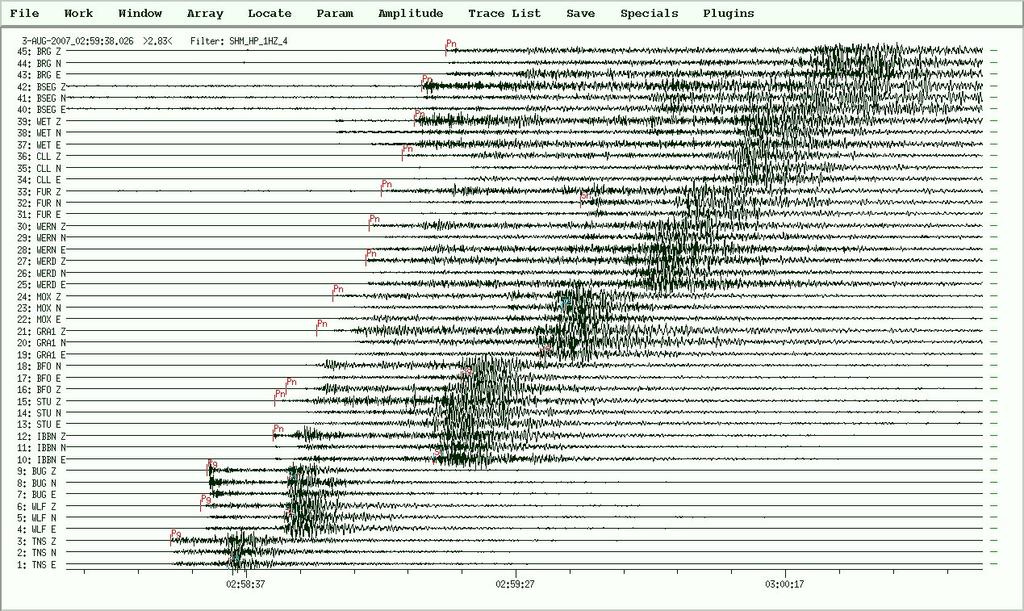 Seismic arrays vs. seismic network?