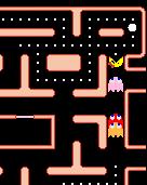 GHOST PLAYOUT STRATEGY. The goal of the ghosts is to trap Pac-Man in such a way that every possible move leads to a path blocked by a ghost, i.e. a pincer move.