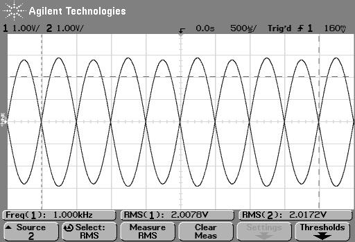 3f. Vcont, -Vcont, and VAB for 1 khz and 10 khz Now, test out your circuit with higher frequencies.