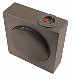 6" (165mm) Hidden speaker SVC Supplied in