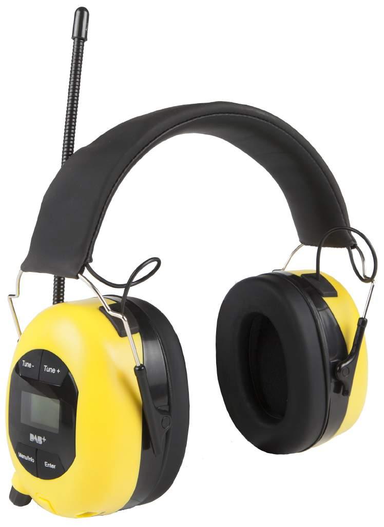 @work Hearing protection with DAB+ and FM Line in PPE