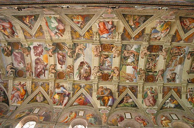 Michelangelo s ceiling of