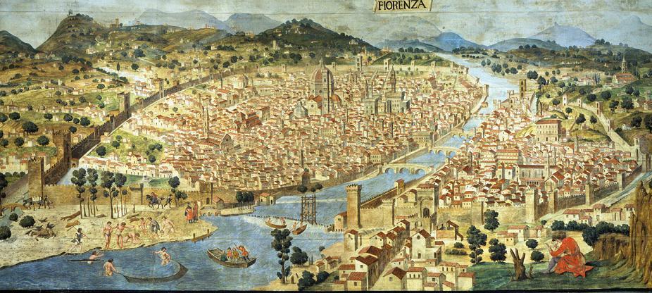 The most important Italian city-state was Florence; In this wealthy trade city, the Renaissance began Florence was home to the Medici