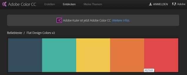 Color Scheme Check for schemes on Adobe Color CC eg.