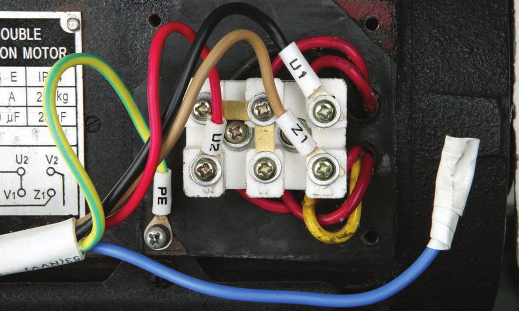 Motor & Control Panel Wiring Figure 128.