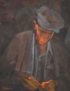 111. Untitled (Old Man) R.G. Miller 29.5 x 23.