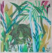 00 Camouflaged Tiger by dede on 18ct