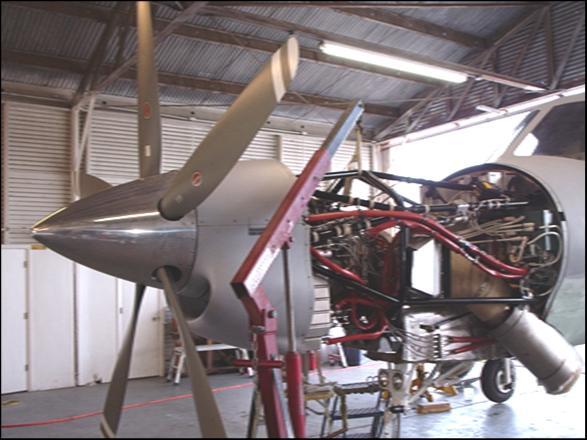 the sensning probes are installed. Figure 5.14 shows one of the probes that is installed into the aircraft.