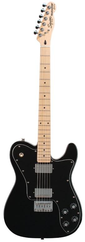 independent volume and tone controls. Available in Black (506). www.fender.