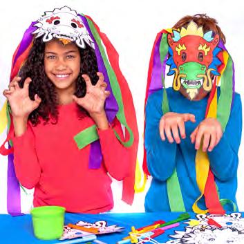 Perfect activity for Australia Day and all year round. Dragon Masks Design a Dragon Mask!