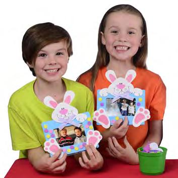 Easter Bunny Frames Display an Easter memory with this Bunny Photo Frame and magnet Children create a picture frame