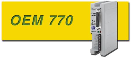Catalog 8-4/USA 77 Compact, Low-Cost Solutions Compumotor s 77 Series of servo drives were designed for the needs of s and high-volume users with a fractional horsepower motion control application.