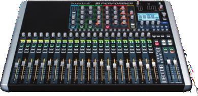 32 Mic Inputs 8 XLR/1/4 Combi-jacks for line inputs and instruments 40 DSP input channels (32 mono inputs and 4 stereo channels/returns) 31 Output busses (All with full DSP processing and GEQ) 4-band