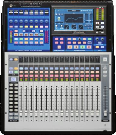 PRE SONUS MIXERS STUDIOLIVE SERIES III DIGITAL MIXERS -Breaking New Boundaries for Music Performance and Production- 16-CHANNEL 16 input channels (8 mic, 8 mic/line) with recallable XMAX preamps 17