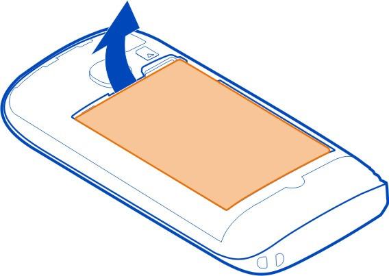 8 Pregătirea pentru utilizare Tasta de căutare Căutarea pe web Apăsați. Introducerea cartelei SIM Telefonul utilizează o cartelă micro-sim, denumită și cartelă mini-uicc.