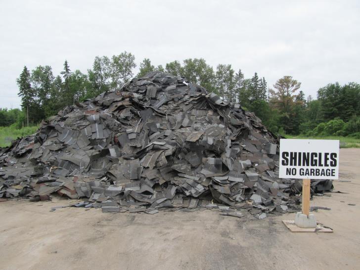 Cost Savings from Recycling Shingles The price to dispose of shingles in a landfill, depending on the state, is roughly $35-50 per ton.