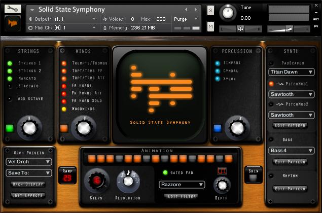 Solid State Symphony consists of 2 separate