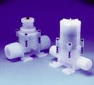 chemical distribution valves Pneumatic, Manual Toggle, and Manual Multi-turn 3 /4" Orifice