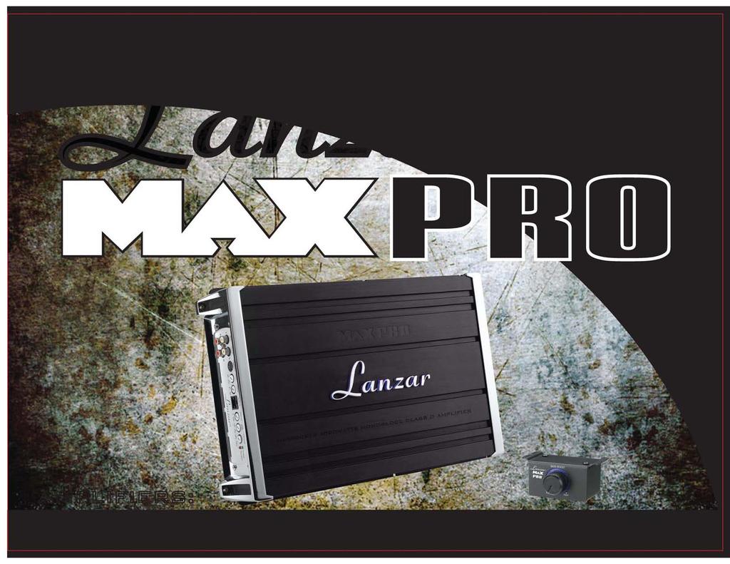 USER S MANUAL AMPLIFIERS: MAXP 1200 /