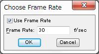 1280x960(30fps) 640x480(30fps) 640x480(60fps) Please note that Use Frame Rate (Capture -> Set Frame Rate