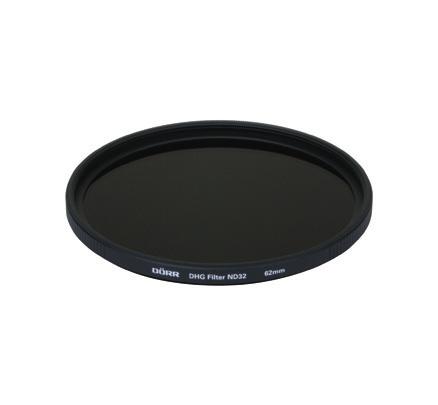 DHG ND32 NEUTRAL DENSITY FILTER The DHG ND32 extends the exposure time by a factor of 32 and thus allows to extend the exposure e.g. from 1/1000 s to 1/30 s. This corresponds to 5 aperture stops, e.g. from f16 to f2.