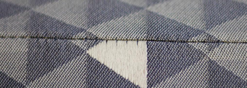 Fabrics that have looser construction or do not have a backer tend to experience this phenomenon more frequently.