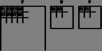 multiplu de 8. Aceste linii sau coloane suplimentare sunt îndepărtate în timpul procesului de decodare. Cele trei componente Y, U' şi V' sunt descompuse în blocuri de dimensiune 8x8.